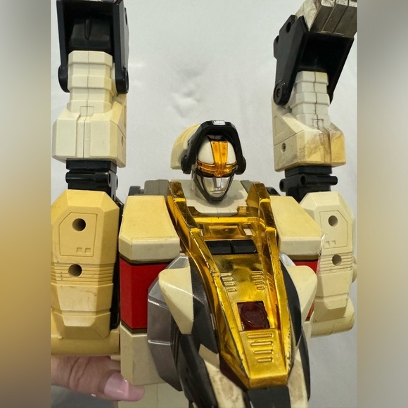 1994 Bandai Mighty Morphin Power Rangers White Tigerzord Action Figure - Picture 10 of 16